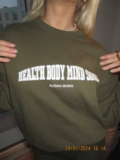 Björn Borg Tröjor * Ace Boyfriend Crew Olive Night