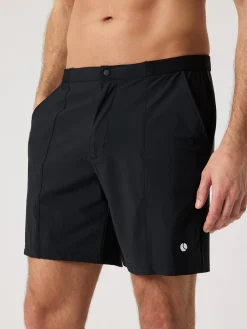 Björn Borg Tennis & Padel|Shorts * Ace Caic hort 8 Inch Black Beauty