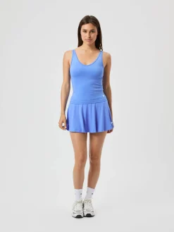 Björn Borg Toppar * Ace Deep V Neck Tank Top Ultramarine