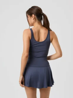 Björn Borg Toppar * Ace Deep V Neck Tank Top Odyssey Gray