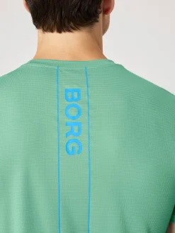 Björn Borg T-Shirts|Tennis & Padel * Ace ight T-hirt Malachite Green