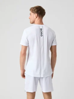 Björn Borg T-Shirts|Tennis & Padel * Ace ight T-hirt Brilliant White