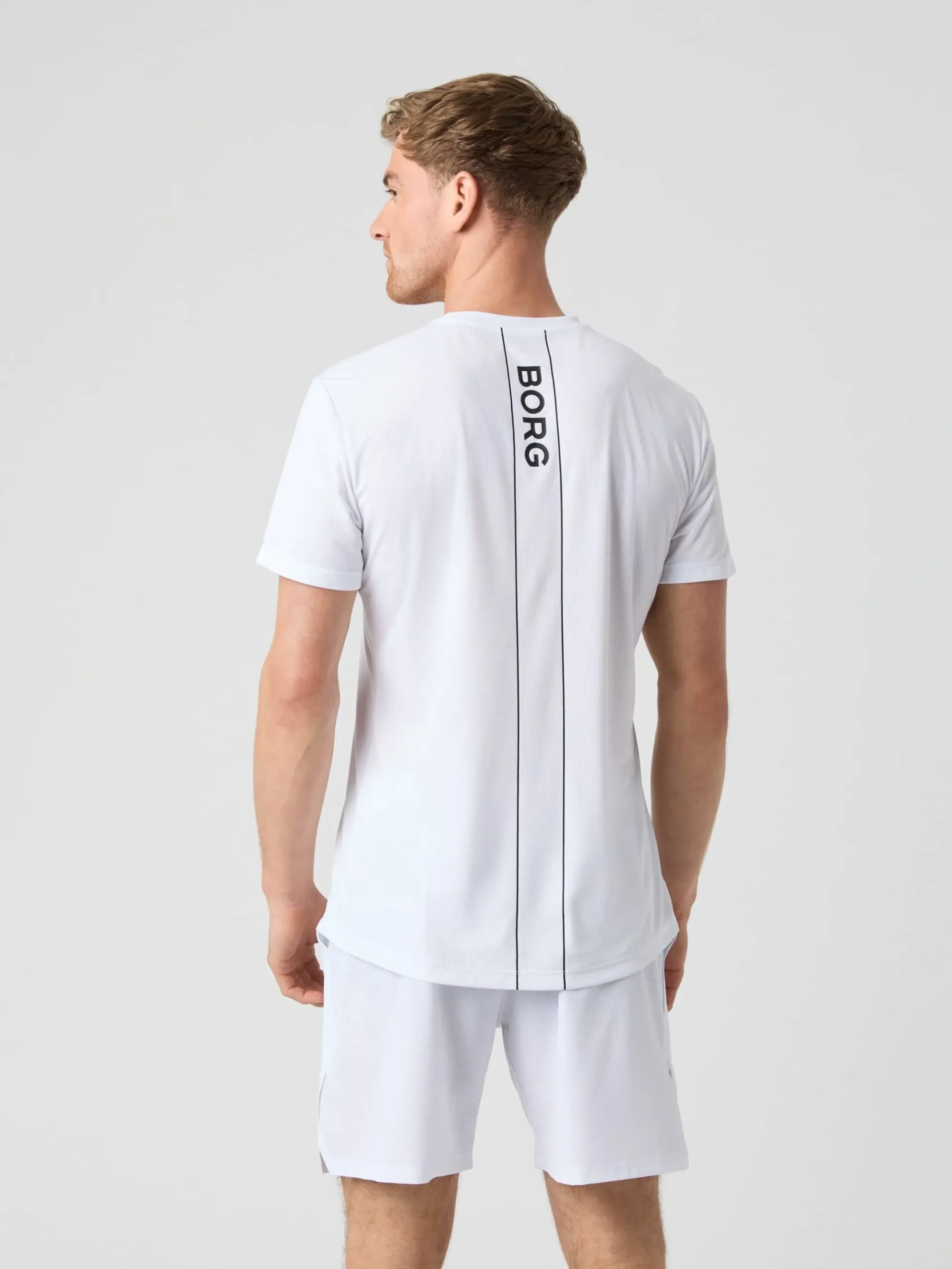Björn Borg T-Shirts|Tennis & Padel * Ace ight T-hirt Brilliant White