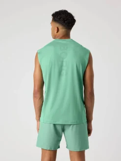 Björn Borg Tank Tops|Tennis & Padel * Ace eh Pane Tank Malachite Green