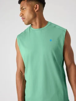 Björn Borg Tank Tops|Tennis & Padel * Ace eh Pane Tank Malachite Green