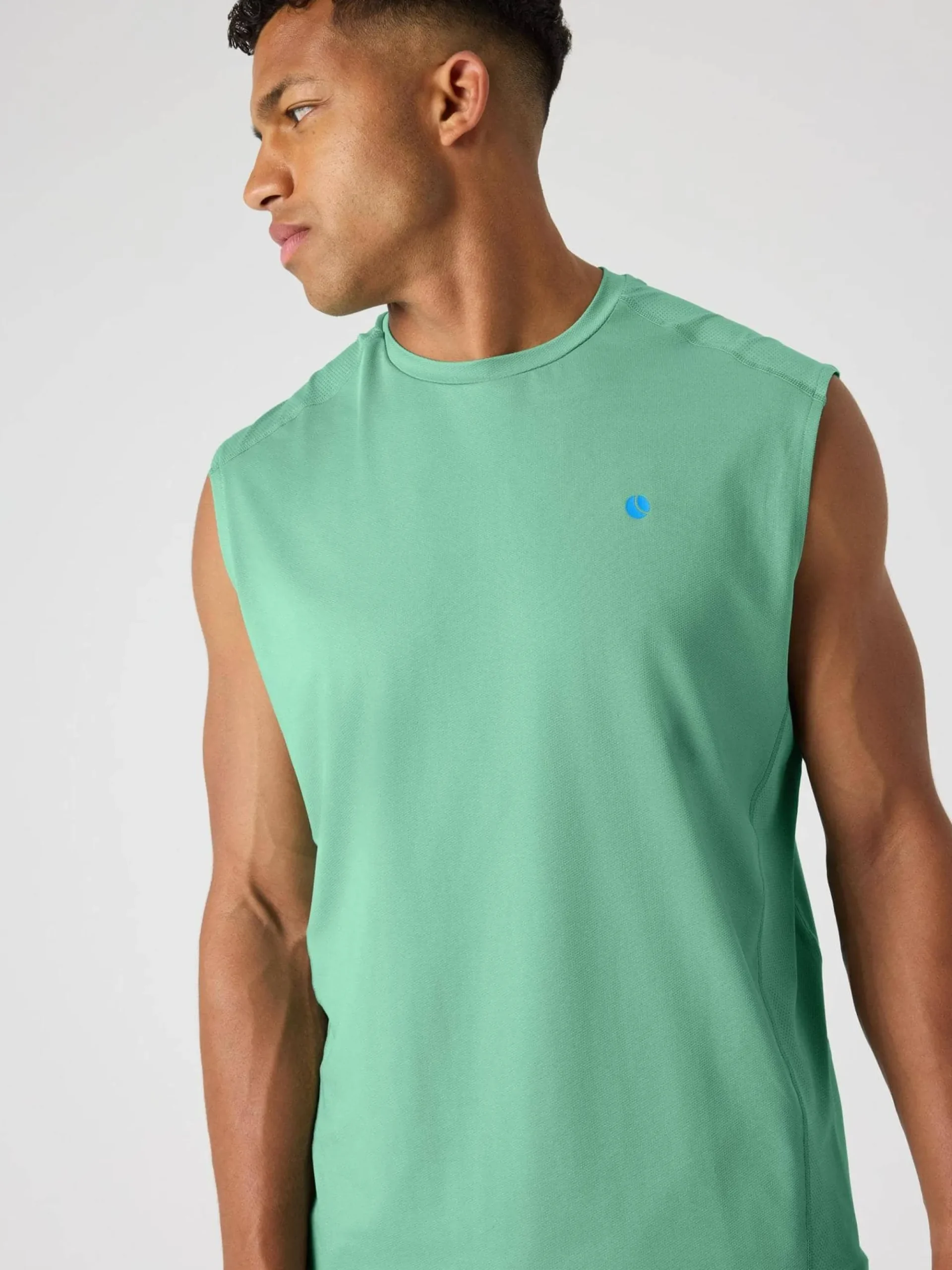 Björn Borg Tank Tops|Tennis & Padel * Ace eh Pane Tank Malachite Green