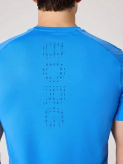 Björn Borg T-Shirts|Tennis & Padel * Ace eh Pane T-hirt Palace Blue