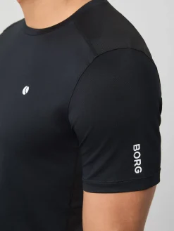 Björn Borg T-Shirts|Tennis & Padel * Ace eh Pane T-hirt Black Beauty