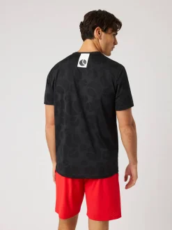Björn Borg T-Shirts|Tennis & Padel * Ace Perforance T-hirt Black Beauty