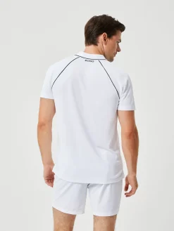 Björn Borg T-Shirts * Ace Racquet Poo Brilliant White