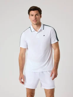 Björn Borg Pikétröjor|Tennis & Padel * Ace Retro Poo hirt Brilliant White