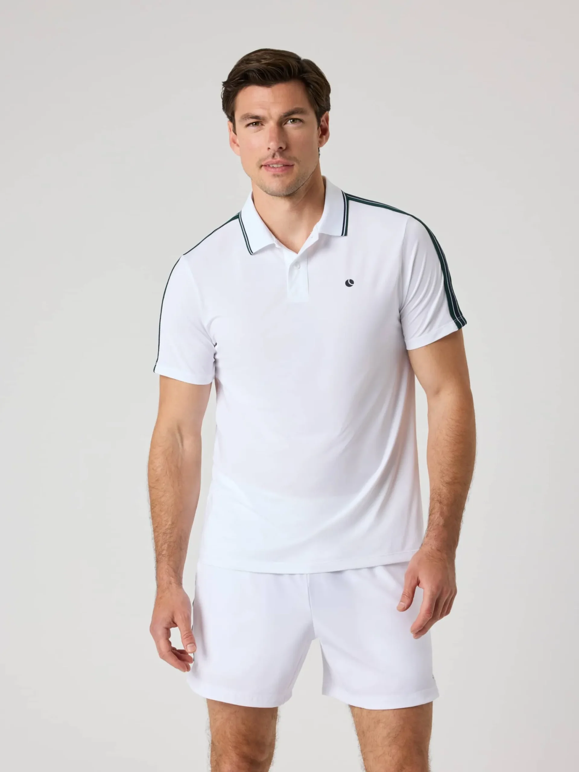 Björn Borg Pikétröjor|Tennis & Padel * Ace Retro Poo hirt Brilliant White