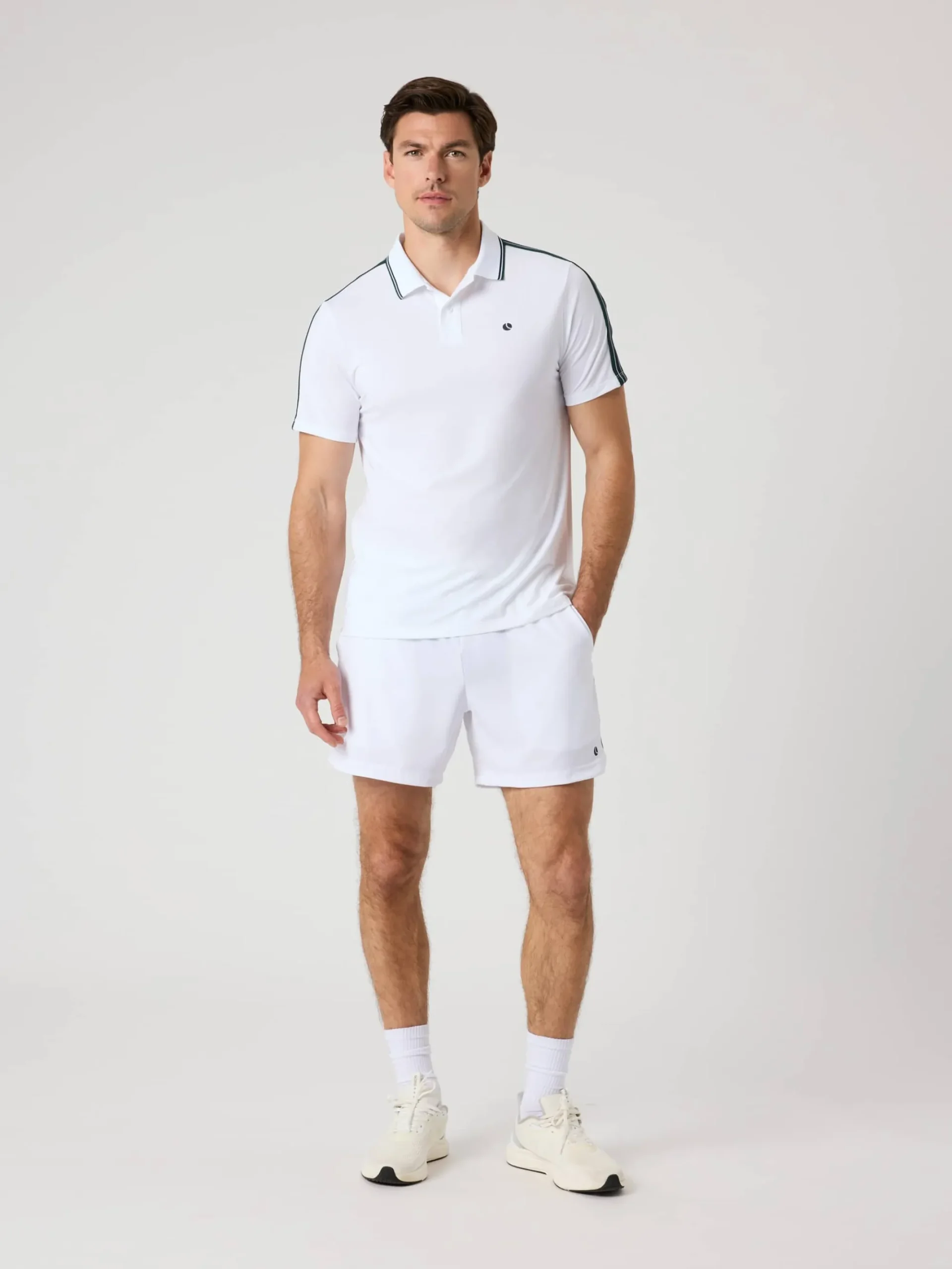 Björn Borg Pikétröjor|Tennis & Padel * Ace Retro Poo hirt Brilliant White