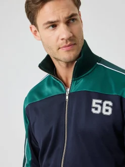 Björn Borg Jackor|Tennis & Padel * Ace Retro Track Jacket 56 Night Sky
