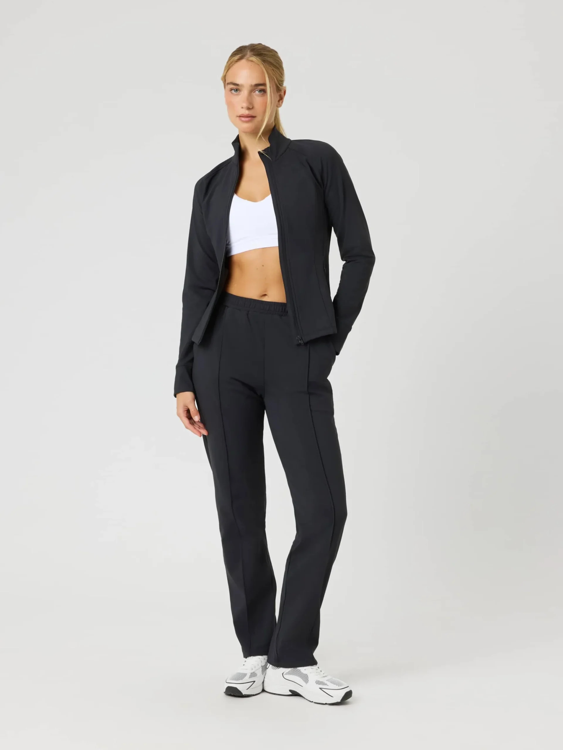 Björn Borg Jackor|Tennis & Padel * Ace Track Jacket Black Beauty