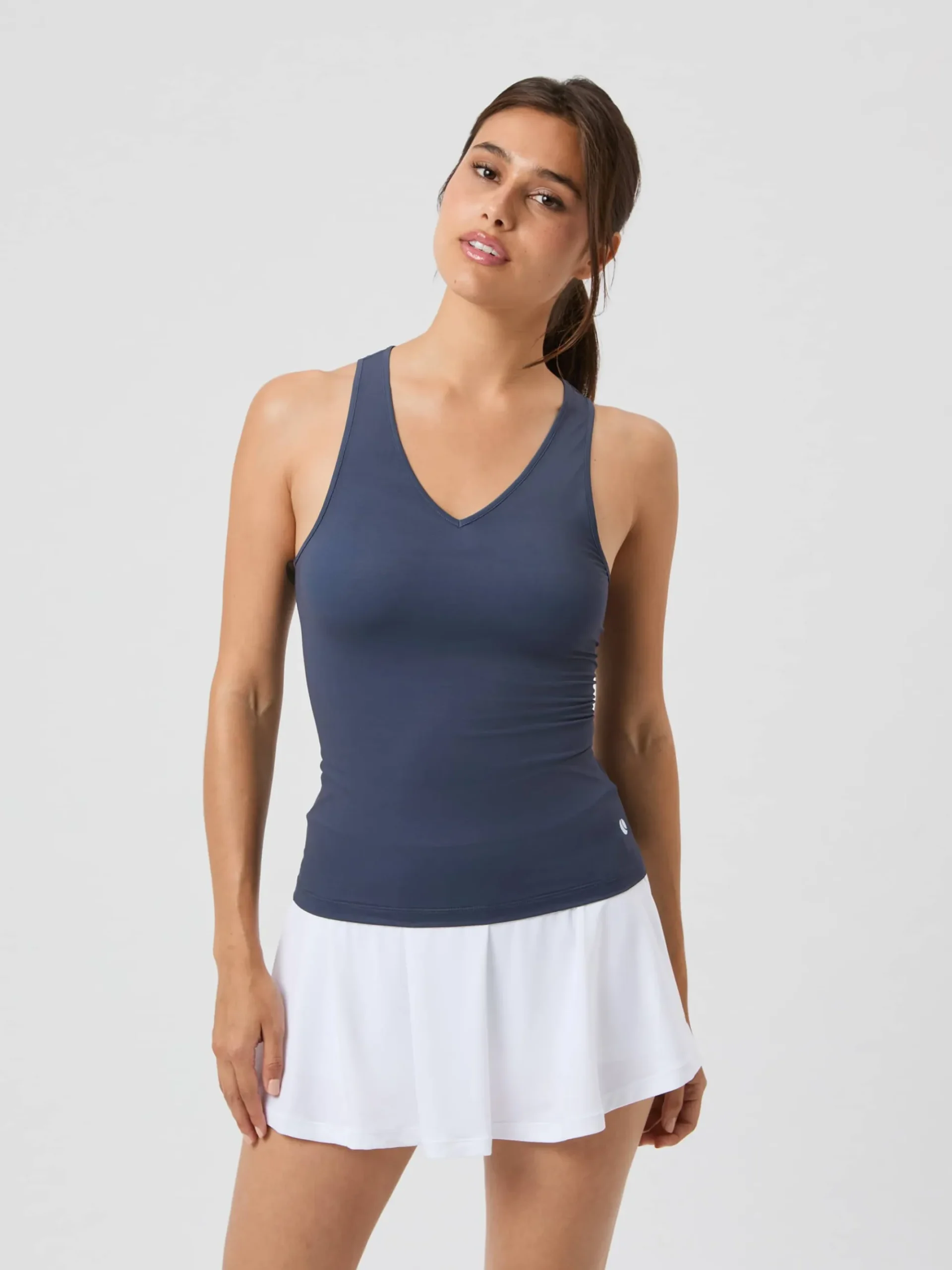 Björn Borg Toppar * Ace V Neck Tank Top Odyssey Gray