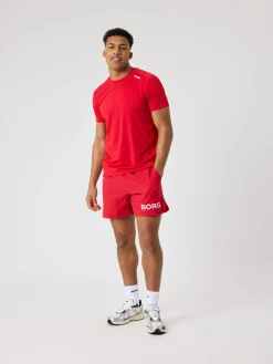 Björn Borg T-Shirts|Gym & Träning * Borg Athetic T-hirt Lychee