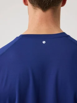 Björn Borg T-Shirts|Gym & Träning * Borg Athetic T-hirt Blue Depths