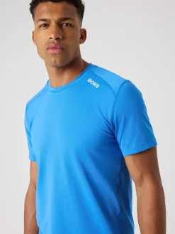 Björn Borg T-Shirts|Gym & Träning * Borg Athetic T-hirt Palace Blue