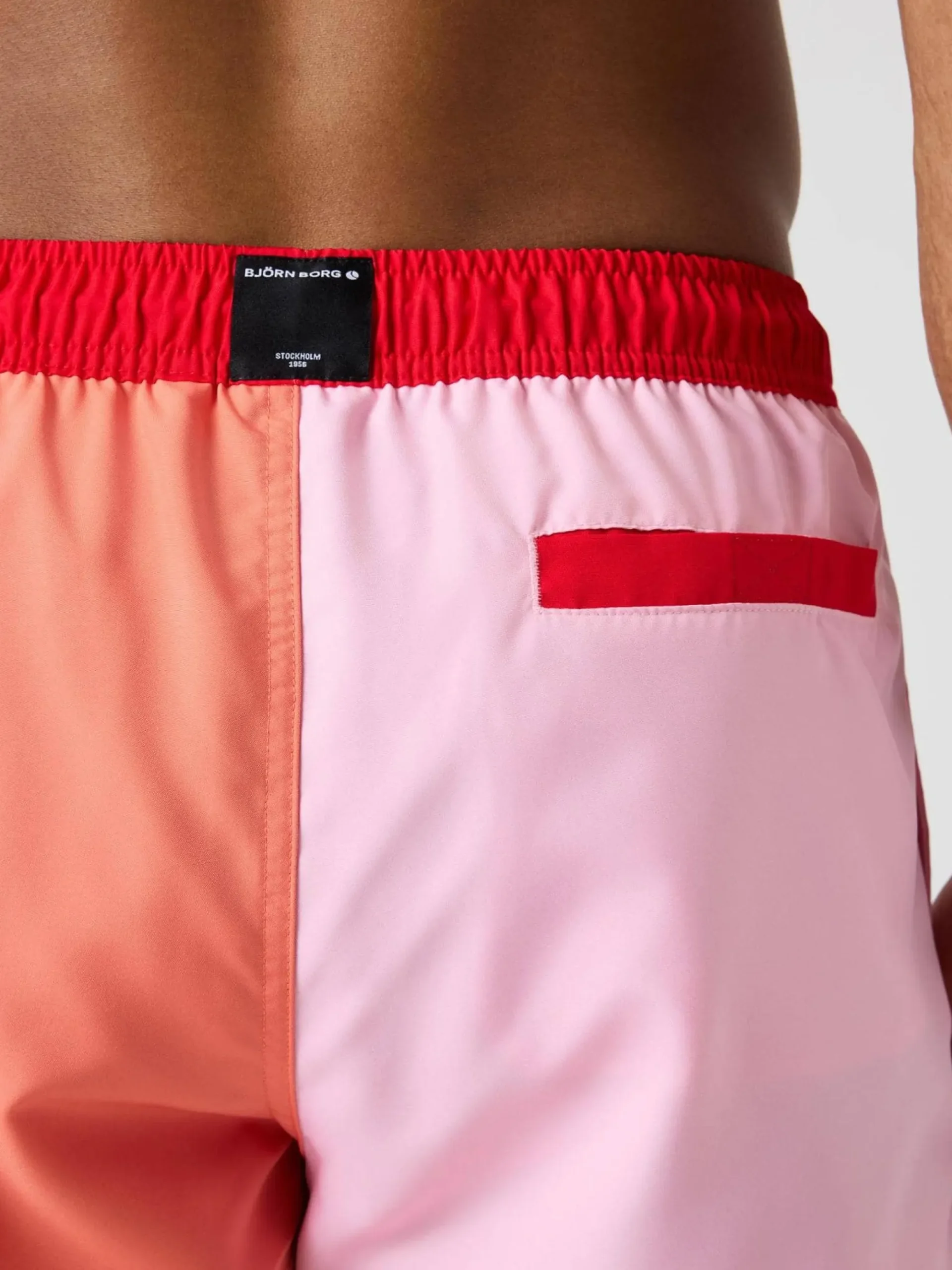 Björn Borg Badshorts|Bad * Borg Bocked wi hort Candy Pink