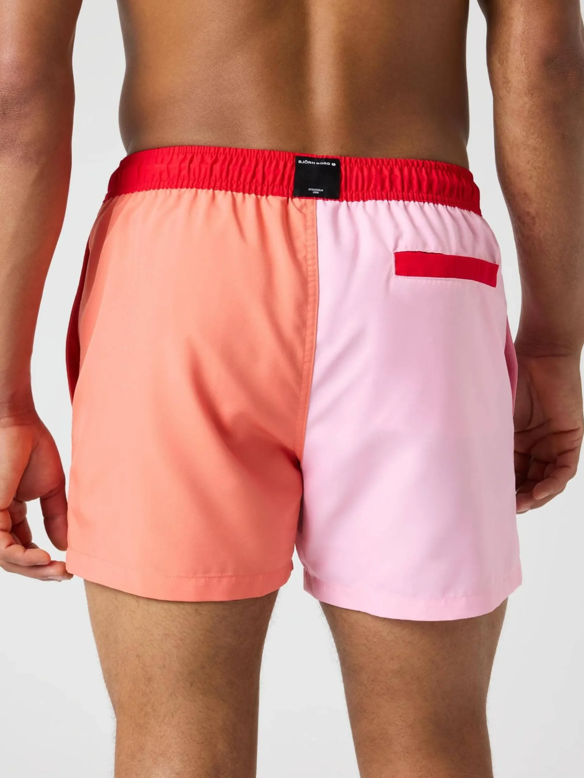 Björn Borg Badshorts|Bad * Borg Bocked wi hort Candy Pink