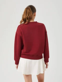 Björn Borg Tröjor * Borg Boyfriend Crew Pomegranate