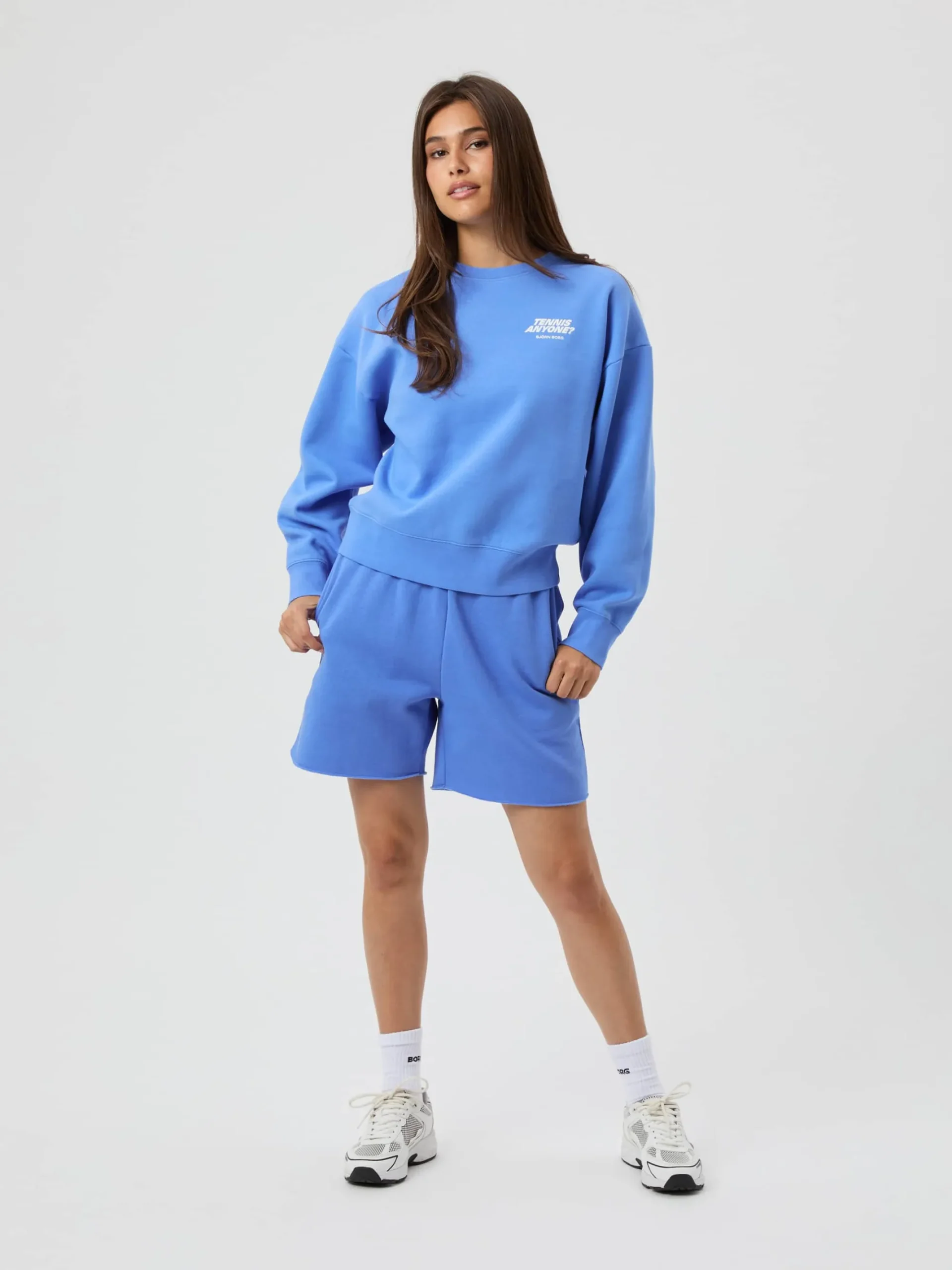Björn Borg Tröjor * Borg Boyfriend weathirt Ultramarine
