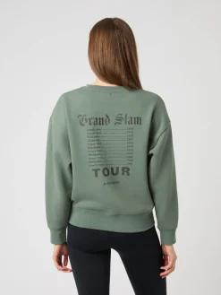 Björn Borg Tröjor * Borg Boyfriend weathirt Agave Green