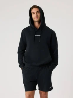 Björn Borg Gym & Träning|Hoodies * Borg Caic Hoodie Black Beauty