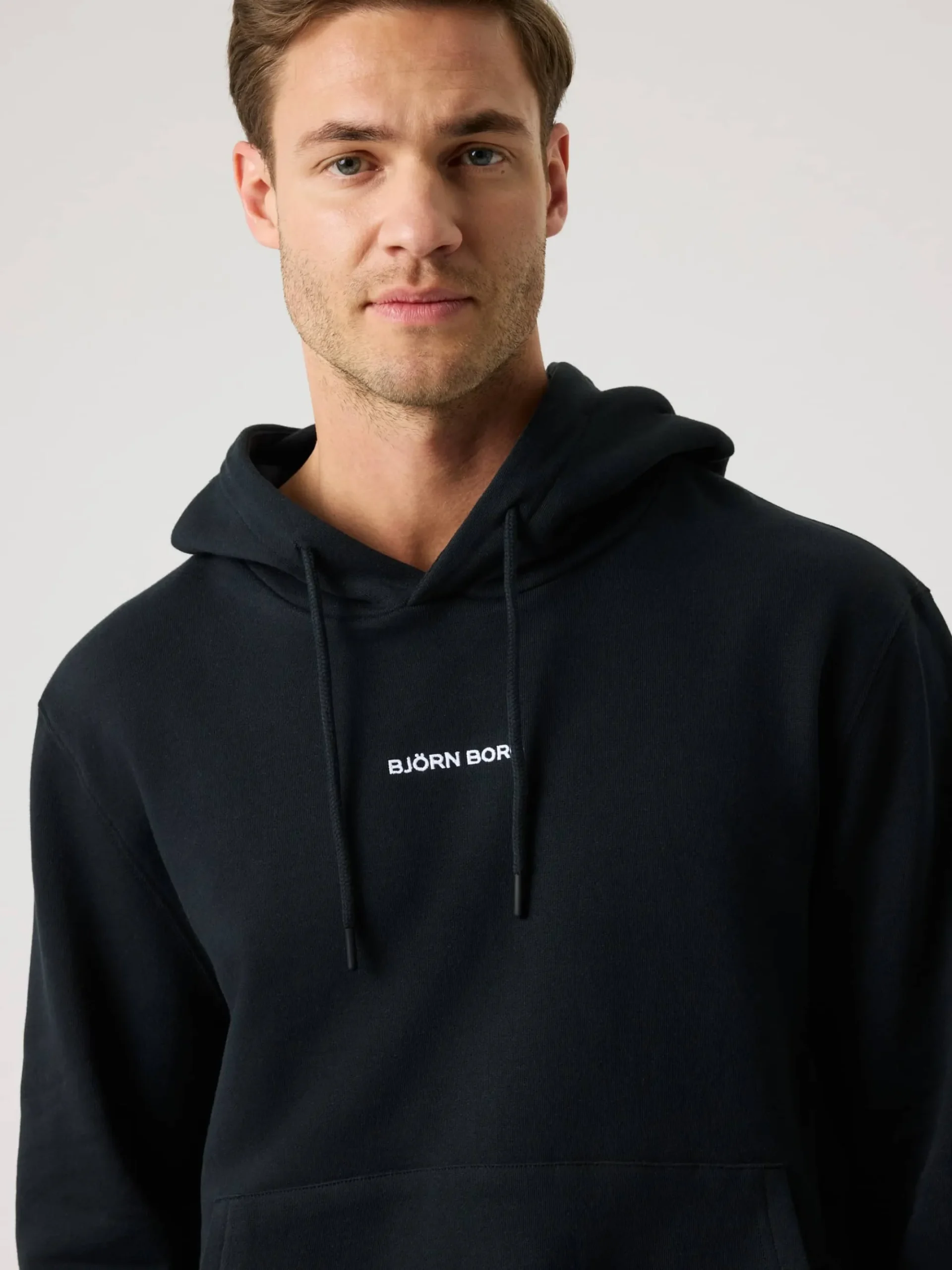 Björn Borg Gym & Träning|Hoodies * Borg Caic Hoodie Black Beauty