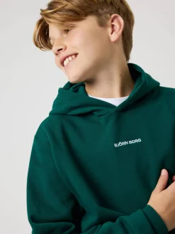 Björn Borg Hoodies & Tröjor * Borg Classic Hoodie Rain Forest