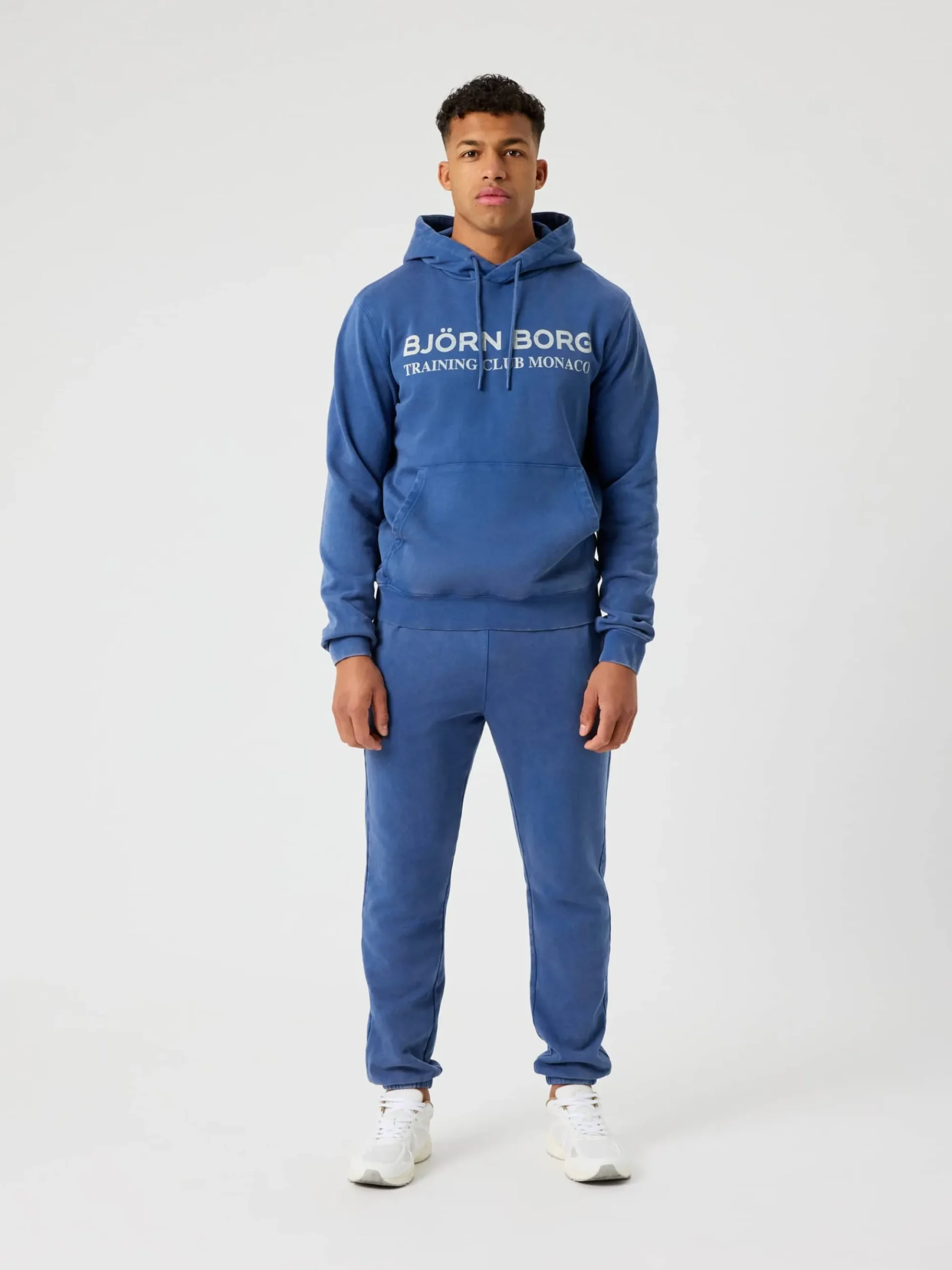Björn Borg Hoodies * Borg Caic Print Hoodie Twilight Blue