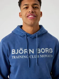 Björn Borg Hoodies * Borg Caic Print Hoodie Twilight Blue