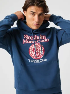 Björn Borg Hoodies * Borg Caic Print Hoodie Sargasso Sea