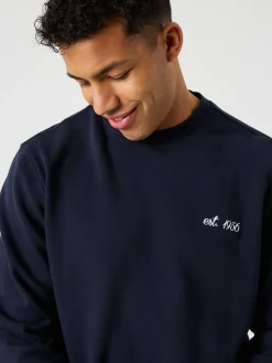 Björn Borg Tröjor|Vardag & Loungewear * Borg Caic Print weathirt Night Sky