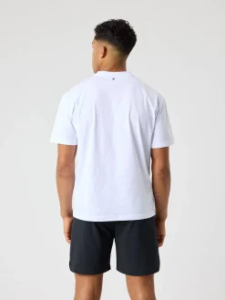 Björn Borg T-Shirts|Tennis & Padel * Borg Caic Print T-hirt Brilliant White