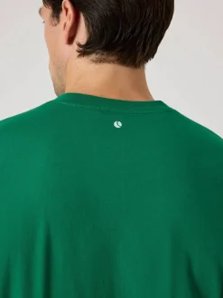 Björn Borg T-Shirts|Golf * Borg Caic Print T-hirt Verdant Green