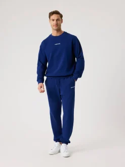Björn Borg Vardag & Loungewear|Byxor * Borg Caic weatpant Blue Depths