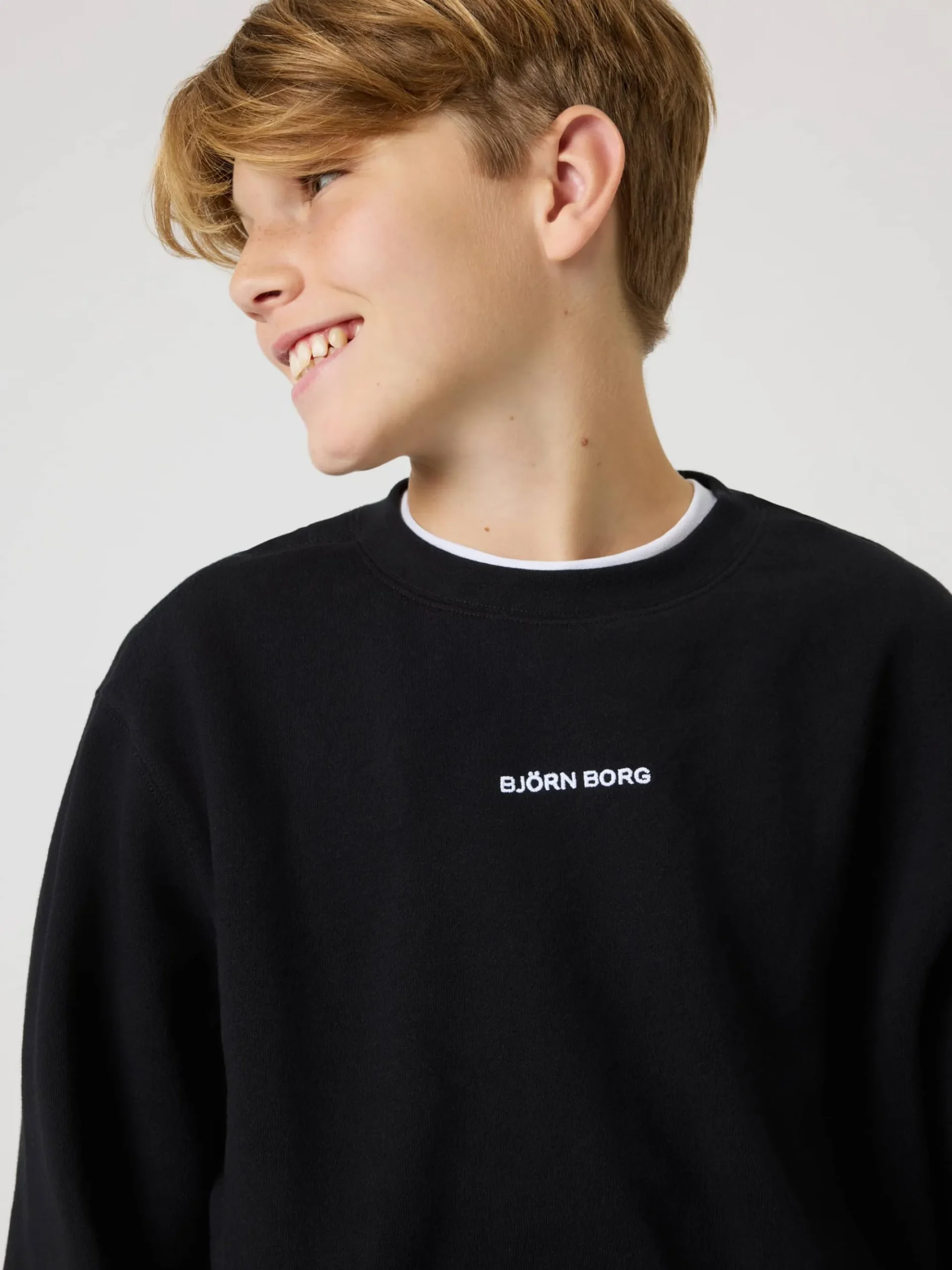 Björn Borg Toppar * Borg Classic Sweatshirt Black Beauty