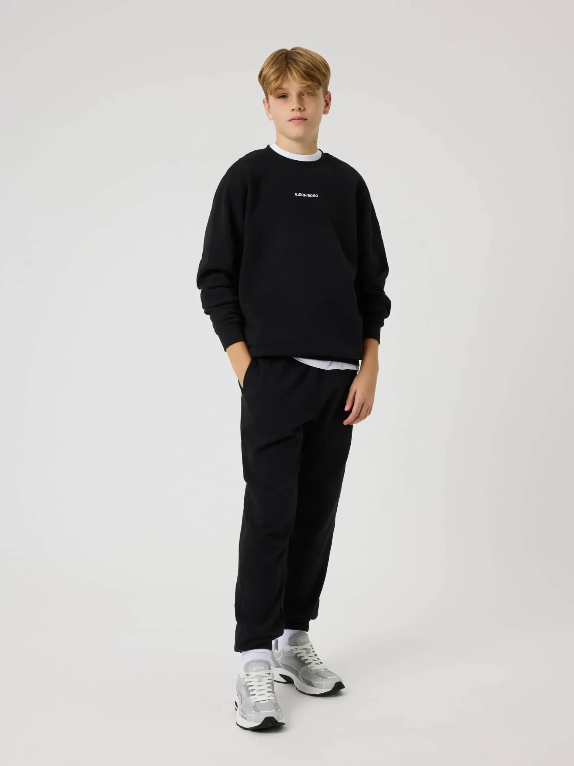 Björn Borg Toppar * Borg Classic Sweatshirt Black Beauty