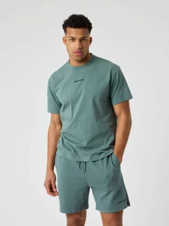 Björn Borg T-Shirts|Vardag & Loungewear * Borg Caic T-hirt Balsam Green