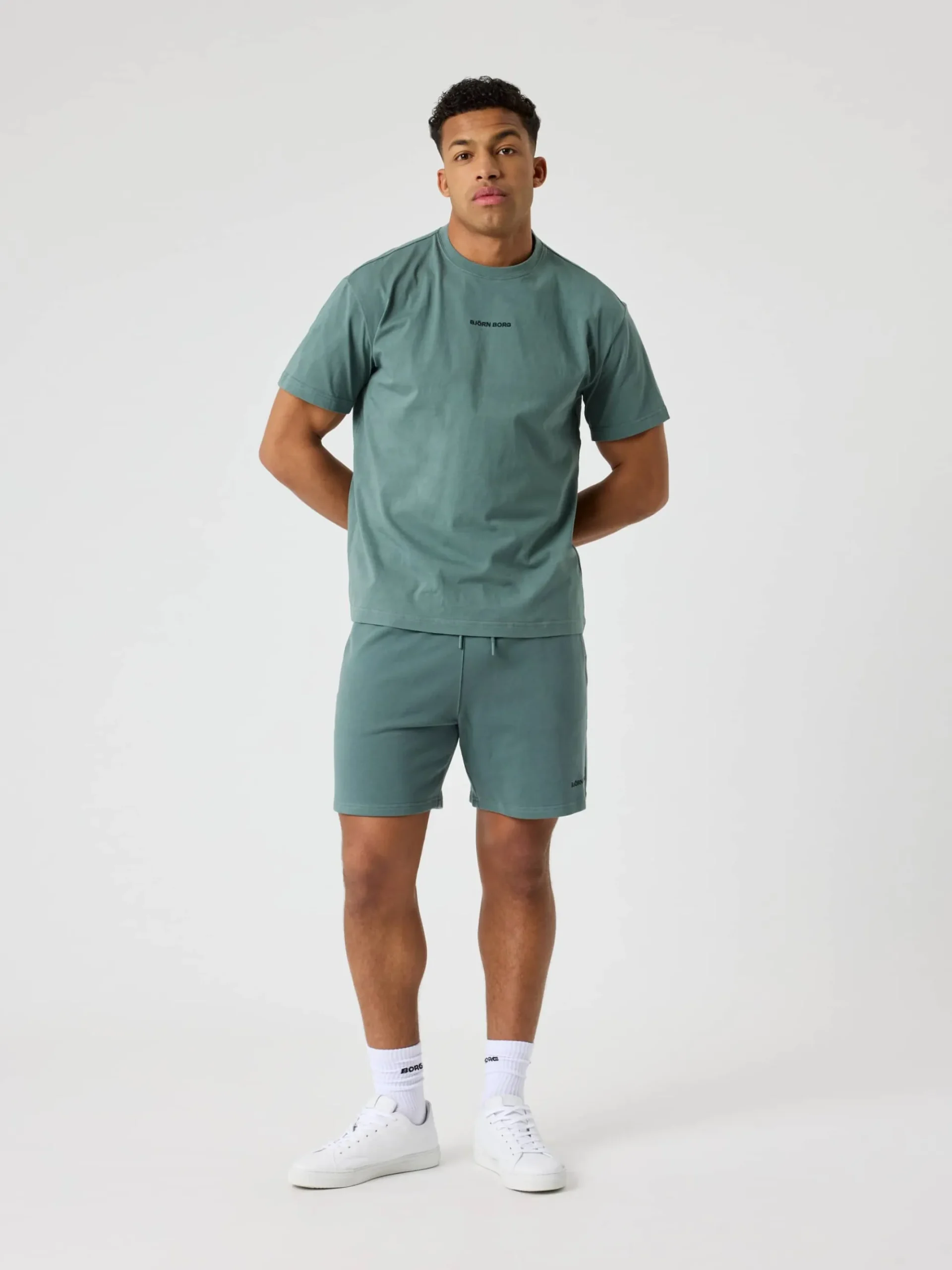 Björn Borg T-Shirts|Vardag & Loungewear * Borg Caic T-hirt Balsam Green