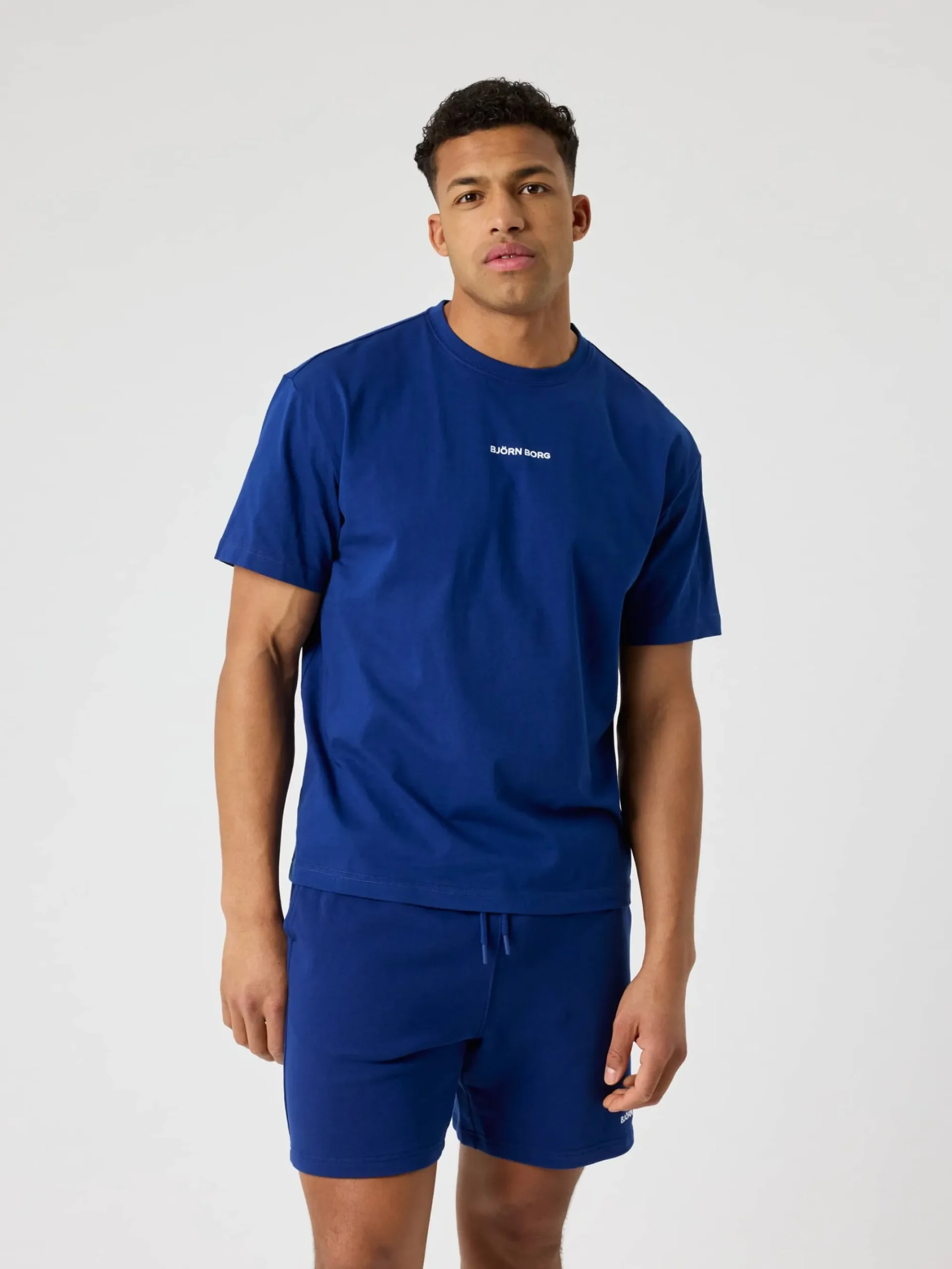 Björn Borg T-Shirts|Vardag & Loungewear * Borg Caic T-hirt Blue Depths