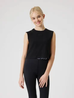 Björn Borg Toppar * Borg Cropped Tank Top Black Beauty