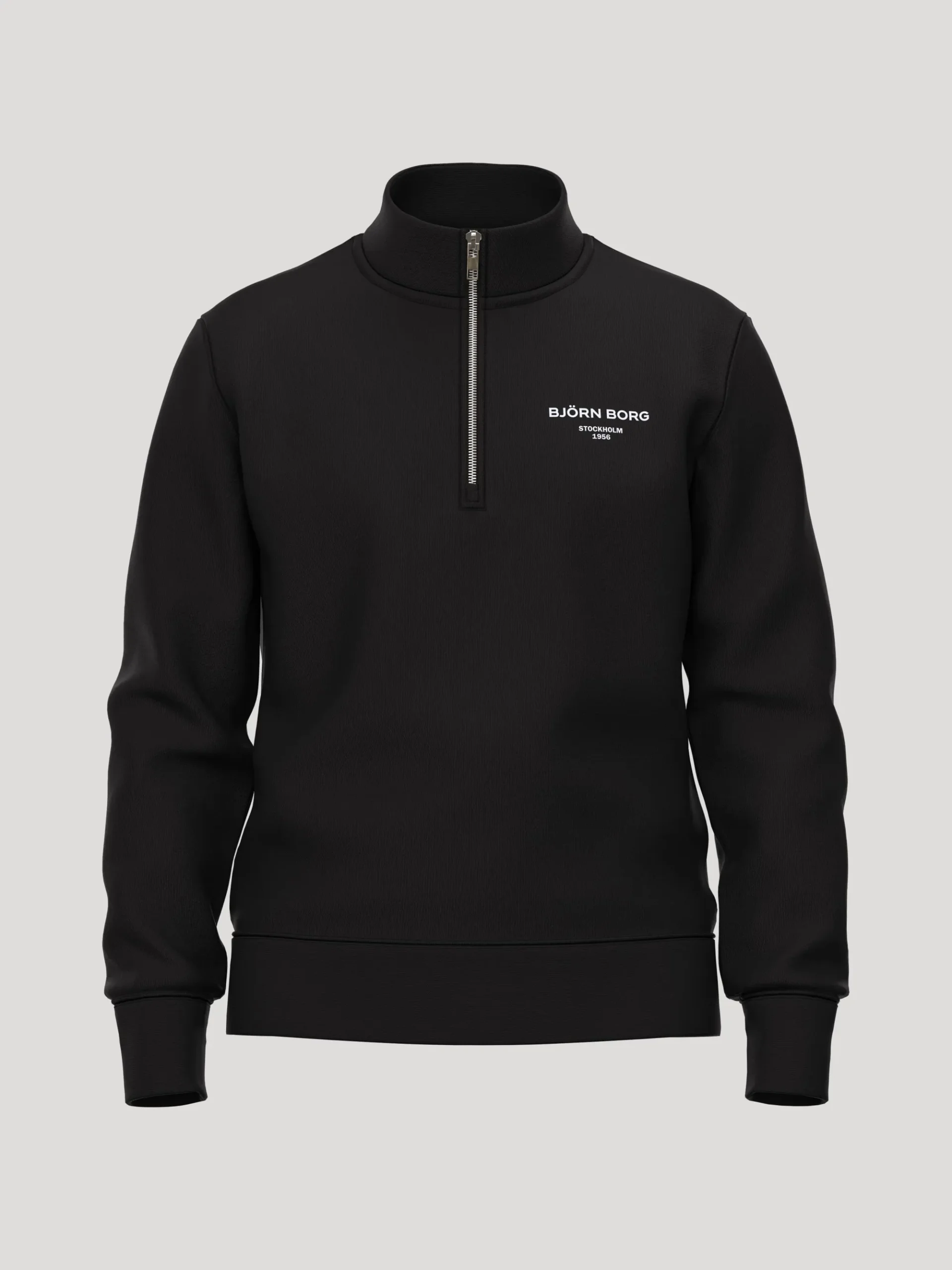 Björn Borg Tröjor|Vardag & Loungewear * Borg Eentia 1 Haf Zip Black Beauty