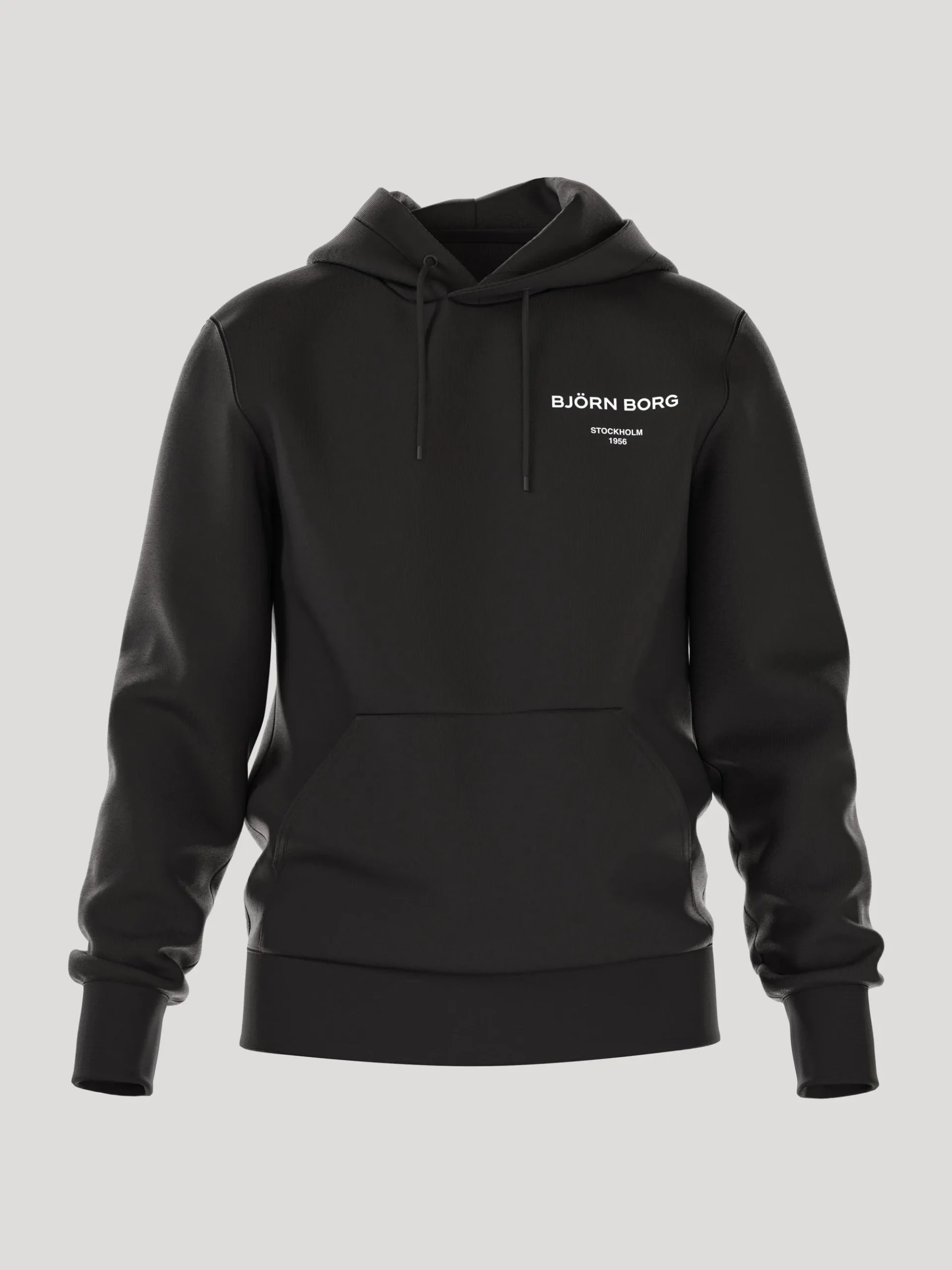 Björn Borg Hoodies|Vardag & Loungewear * Borg Eentia 1 Hoodie Black Beauty