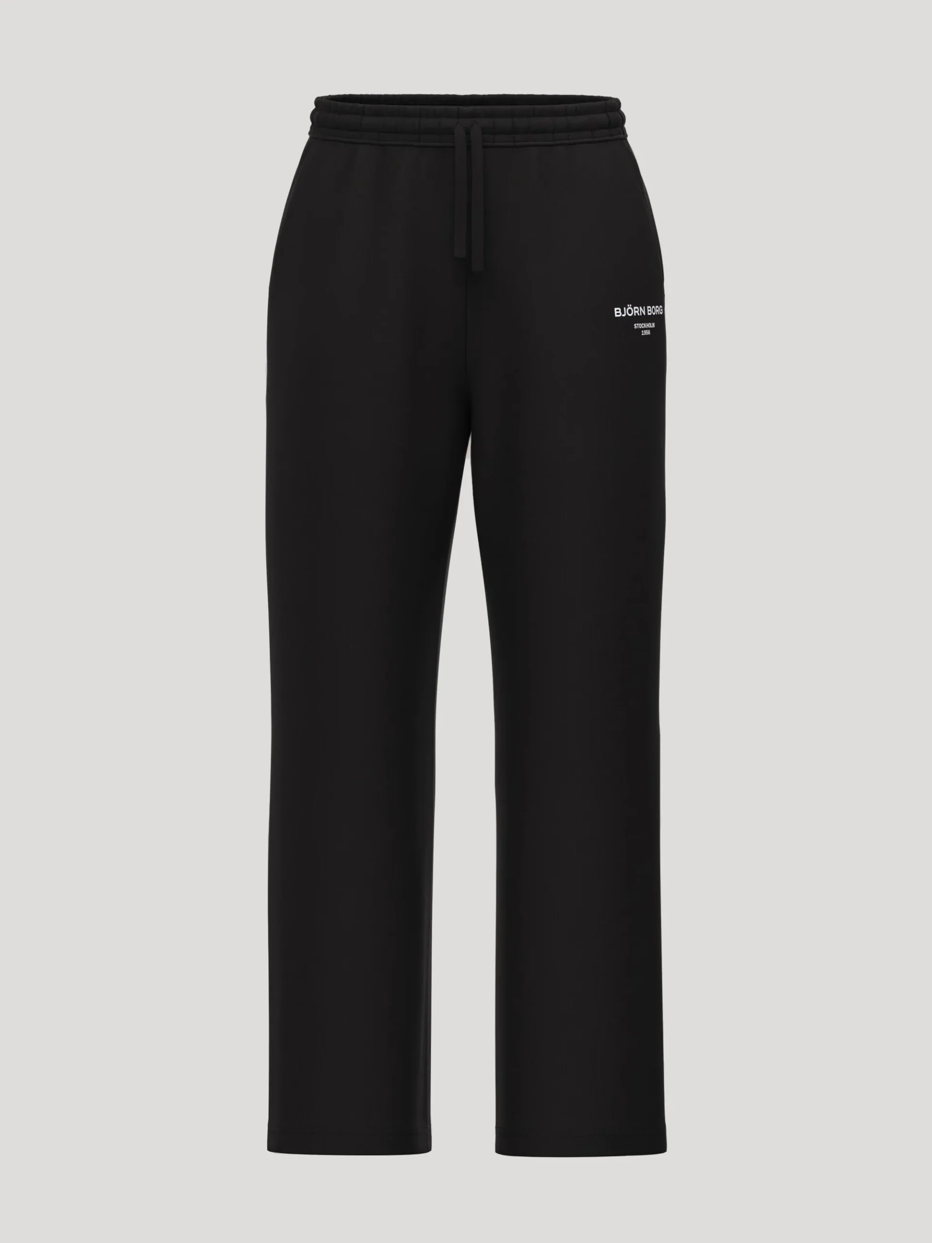 Björn Borg Byxor|Vardag & Loungewear * Borg Eentia 1 traight weatpant Black Beauty