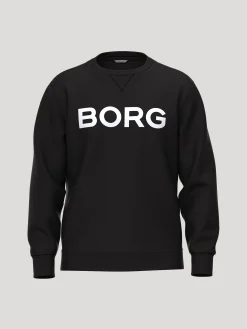 Björn Borg Tröjor|Vardag & Loungewear * Borg Eentia 3 weathirt Black Beauty