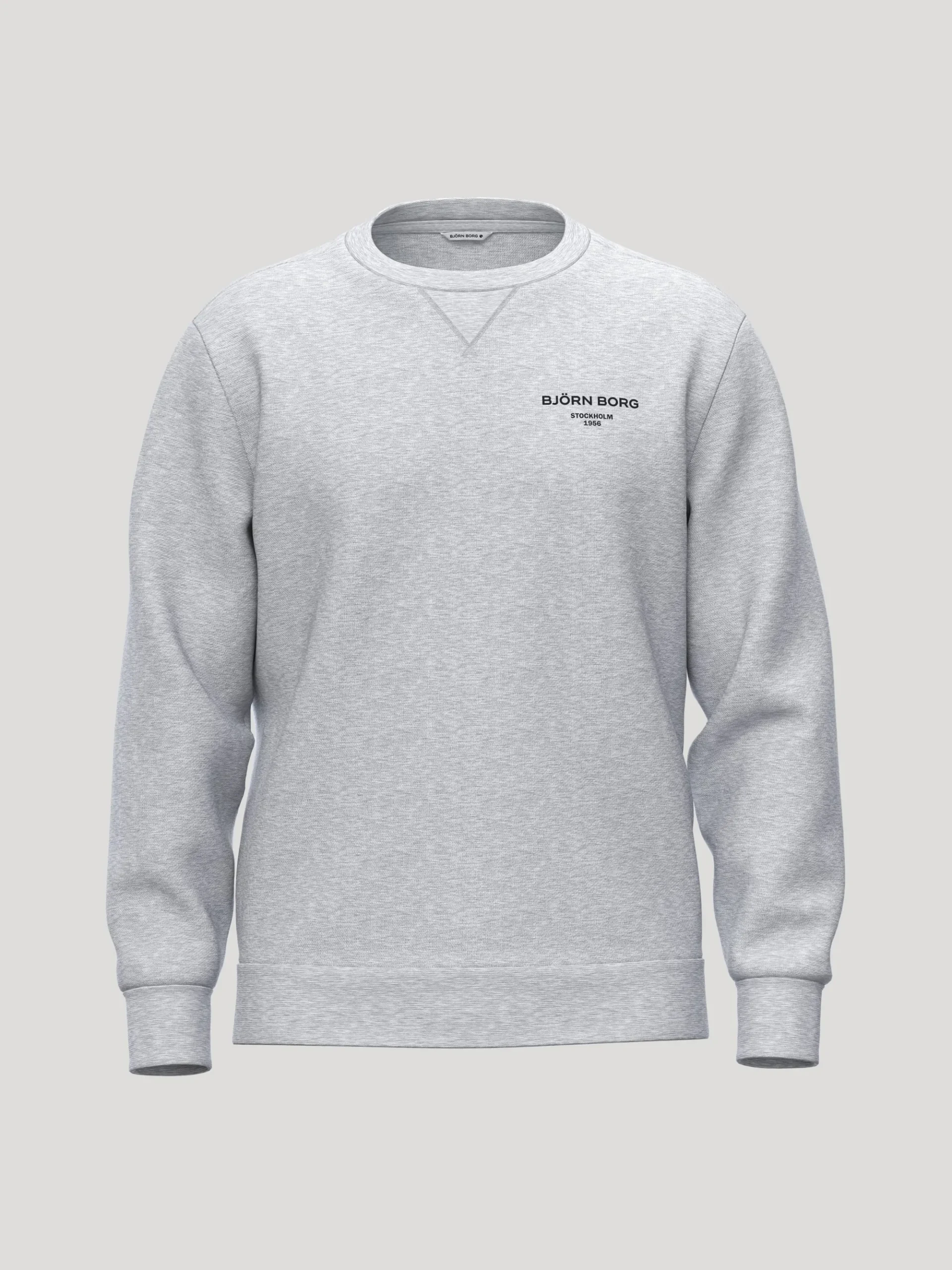 Björn Borg Tröjor|Vardag & Loungewear * Borg Eentia 1 weathirt Gråmelerad