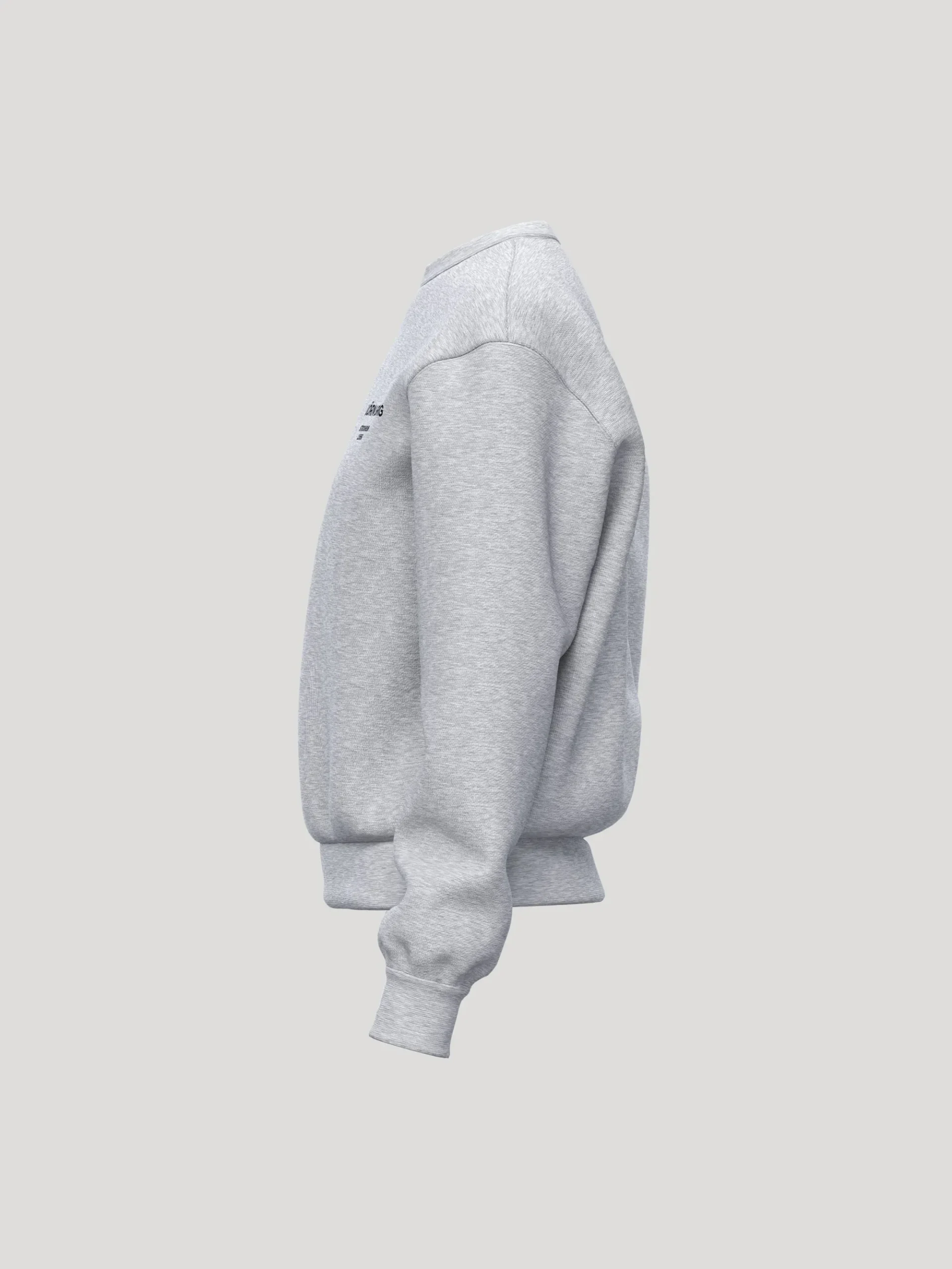 Björn Borg Tröjor|Vardag & Loungewear * Borg Eentia 1 weathirt Gråmelerad